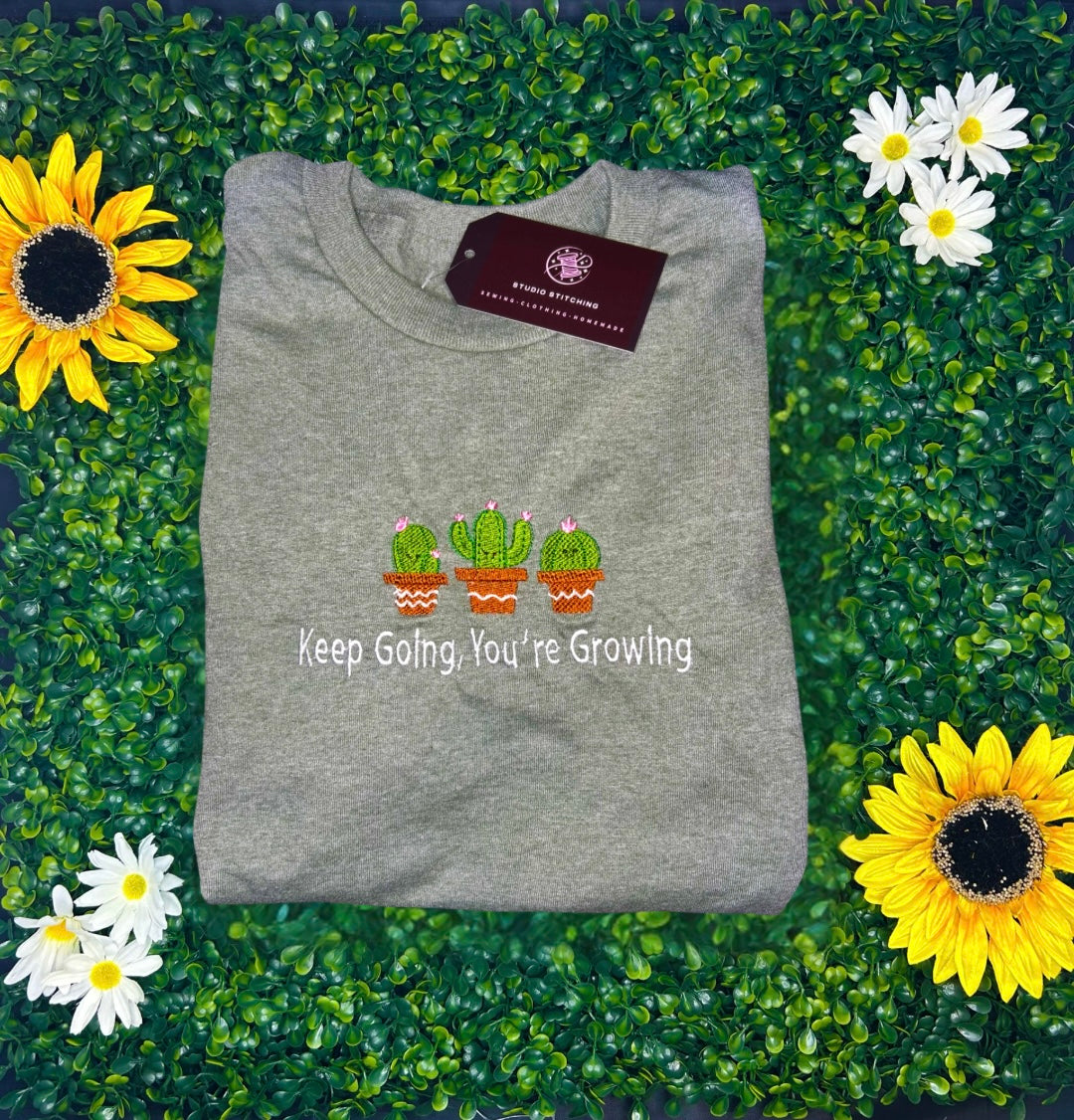 Keep Going, You’re Growing