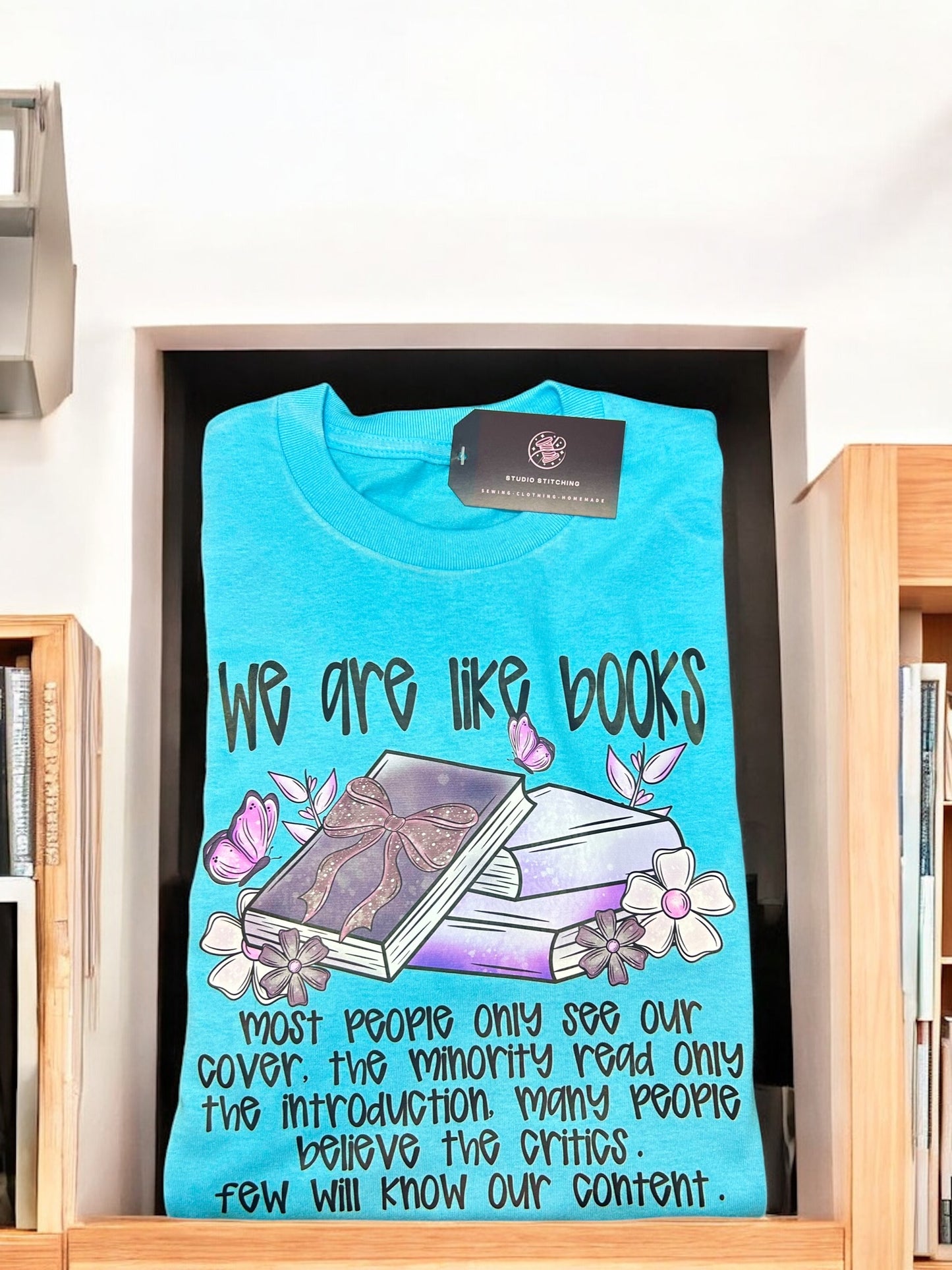 We are like books…