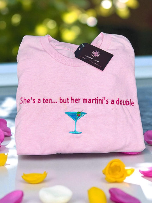 She's a ten... but her martini's a double